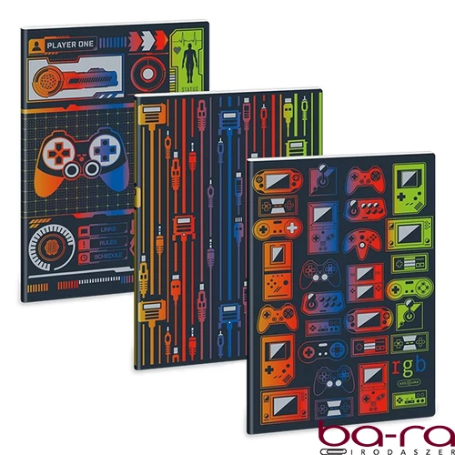 Füzet kockás ARS UNA A/4 40 lapos Extra kapcsos RGB