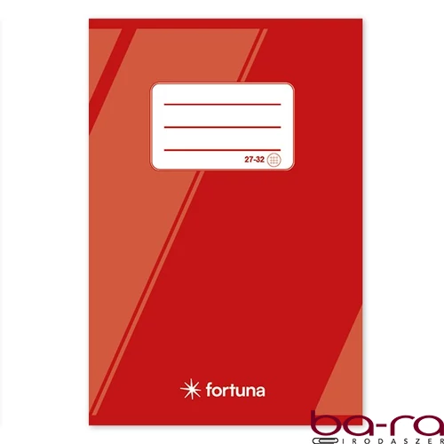 Füzet kockás FORTUNA Basic A/5 32 lapos 27-32
