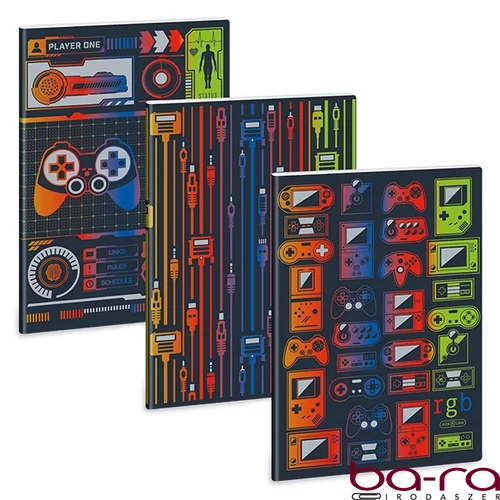 Füzet sima ARS UNA A/4 40 lapos Extra kapcsos RGB