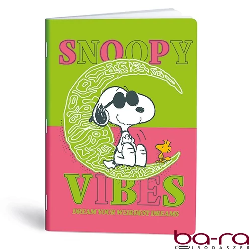 Füzet sima LIPAMILL A/4 40 lapos Snoopy