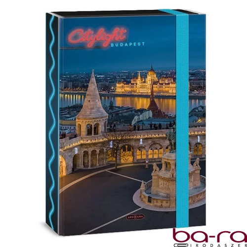Füzetbox ARS UNA A/4 City light-Budapest