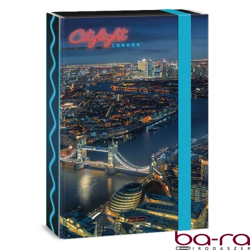 Füzetbox ARS UNA A/4 City light-London