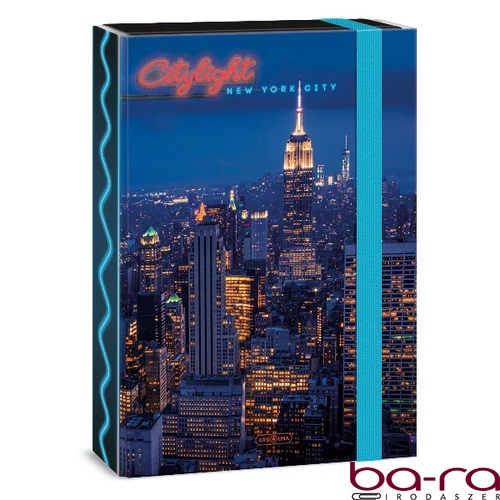 Füzetbox ARS UNA A/4 City light-New York