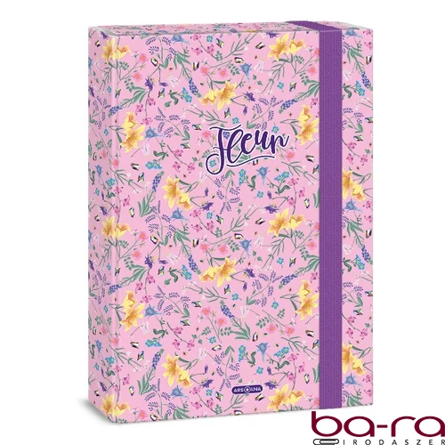 Füzetbox ARS UNA A/4 Fleur