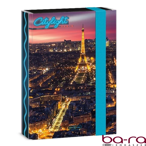 Füzetbox ARS UNA A/5 City light-Paris
