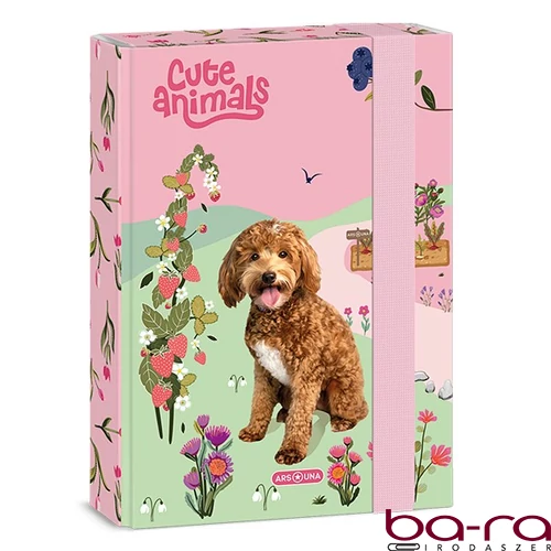 Füzetbox ARS UNA A/5 Cute Animals-Doggie