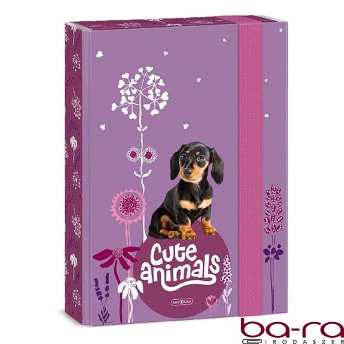 Füzetbox ARS UNA A/5 Cute Animals-Puppy