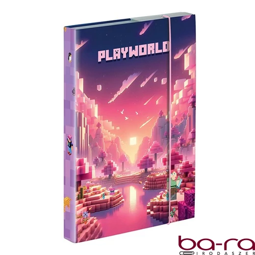 Füzetbox OXY A/4 Playworld Girl