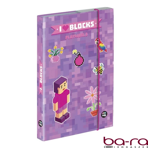 Füzetbox OXY A/4 Playworld Girl