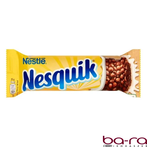 Gabonapehely szelet NESTLÉ Nesquik kakaós 25 g