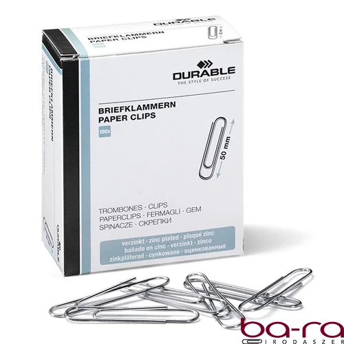 Gemkapocs DURABLE 50 mm cink 100 darabos