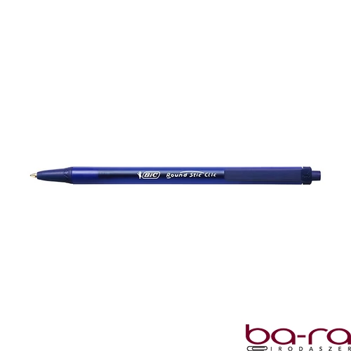 Golyóstoll BIC Round Stic Clic kék