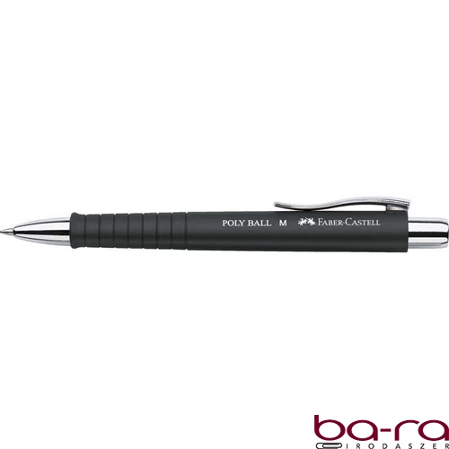 Golyóstoll FABER-CASTELL Poly Ball fekete M