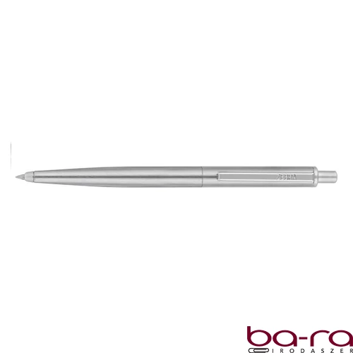 Golyóstoll ZEBRA 901 nyomógombos 0,24 mm ezüst