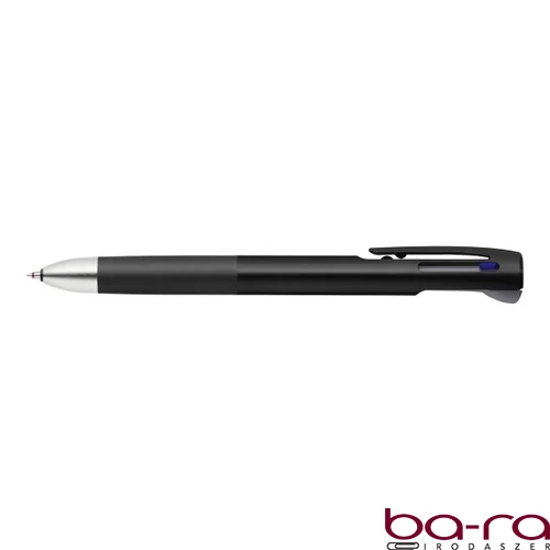 Golyóstoll ZEBRA Blen 2+S fekete testű kék-piros írászín + 0,5 mm ceruza