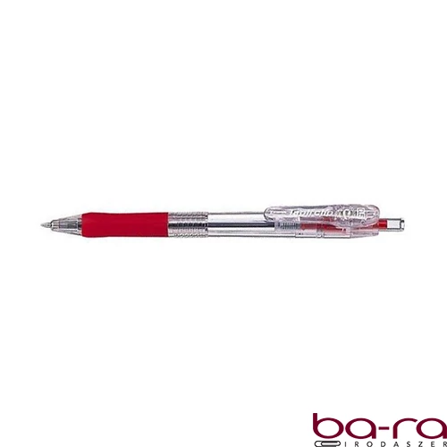 Golyóstoll  ZEBRA Tapli Clip 0,5 mm piros