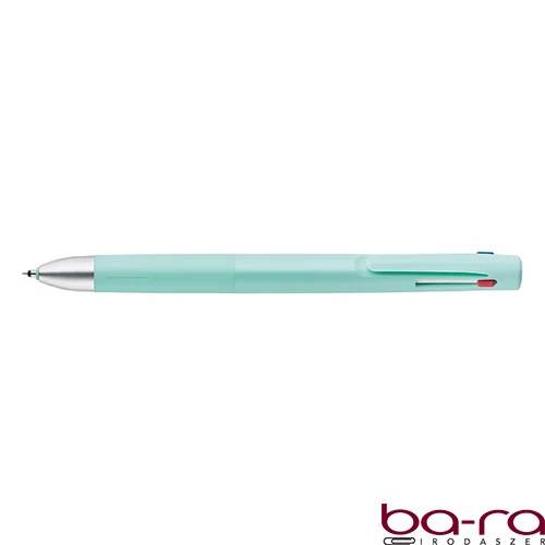 Golyóstoll ZEBRA bLen 3C 0,7mm kékeszöld testű háromszínű