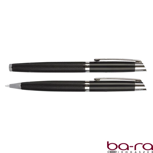 Golyóstoll készlet WELLINGTON Liberty golyóstoll + rollertoll fekete díszdobozban