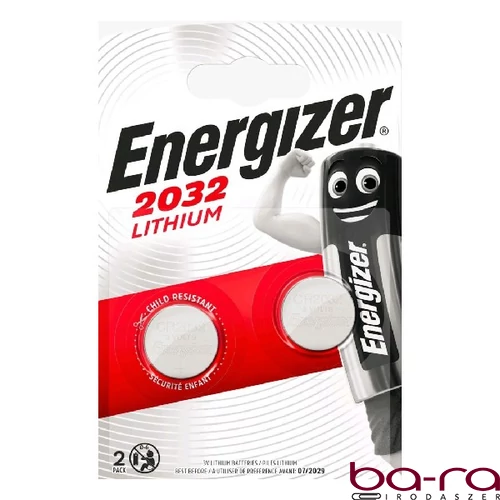 Gombelem ENERGIZER CR2032 2 darabos