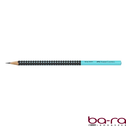 Grafitceruza FABER-CASTELL Grip 2001 HB kéttónusú fekete/türkiz