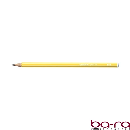 Grafitceruza STABILO Pencil 160 HB hatszögletű citromsárga