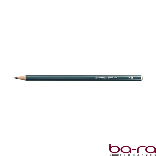 Grafitceruza STABILO Pencil 160 HB hatszögletű olajzöld