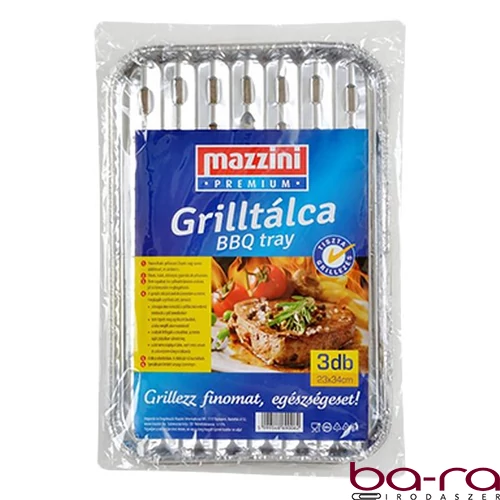 Grilltálca MAZZINI Premium 3 darabos