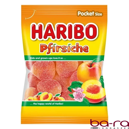 Gumicukor HARIBO Barack 100 g