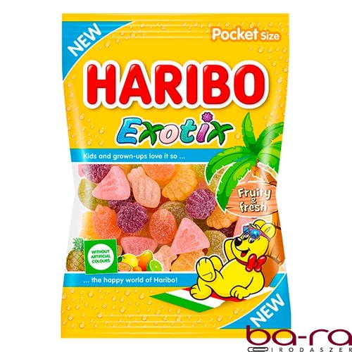 Gumicukor HARIBO Exotix 100 g