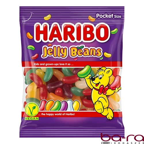Gumicukor HARIBO Jelly Beans 80 g