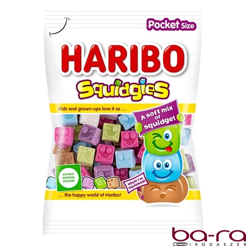 Gumicukor HARIBO Squidgies 80 g