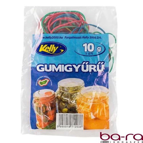 Gumigyűrű KELLY 10 g/csomag