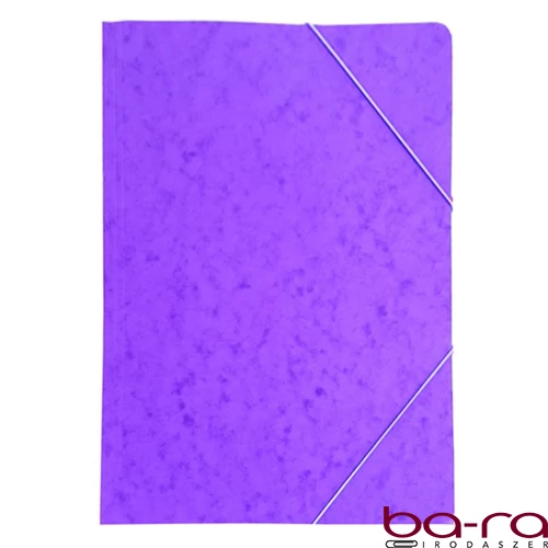 Gumis mappa A/4 prespán lila 345 g