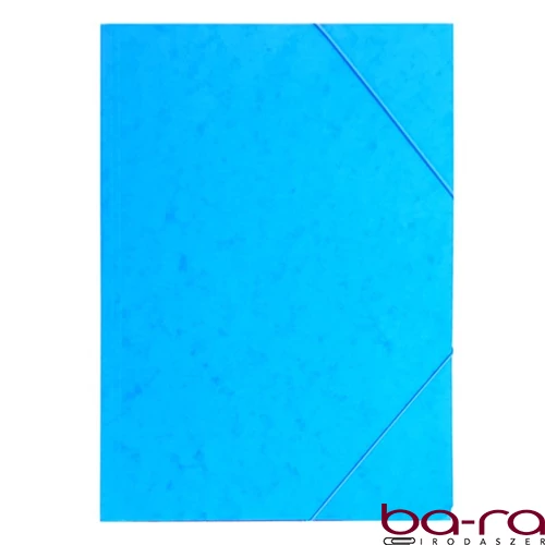 Gumis mappa A/4 prespán világoskék 345 g
