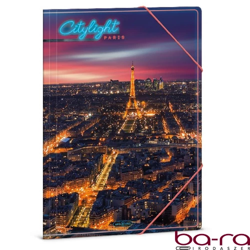 Gumis mappa ARS UNA A/4 City light-Paris