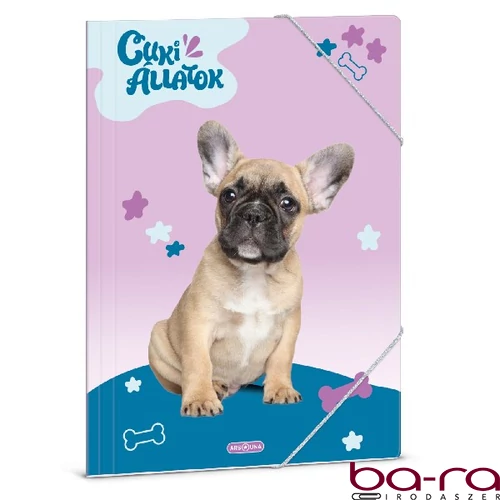 Gumis mappa ARS UNA A/4 Cuki-Francia bulldog