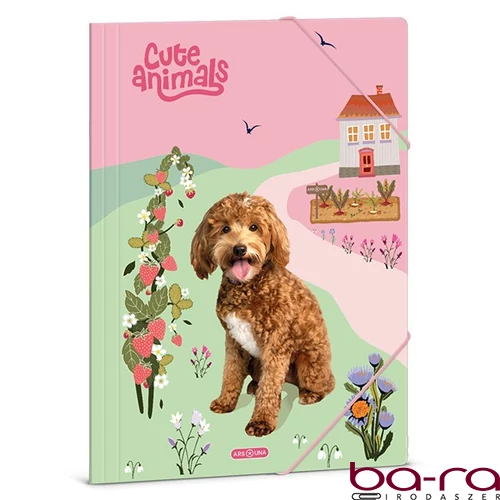 Gumis mappa ARS UNA A/4 Cute Animals-Doggie