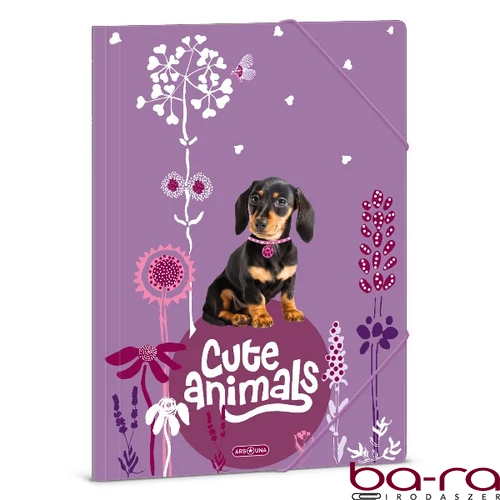 Gumis mappa ARS UNA A/4 Cute Animals-Puppy