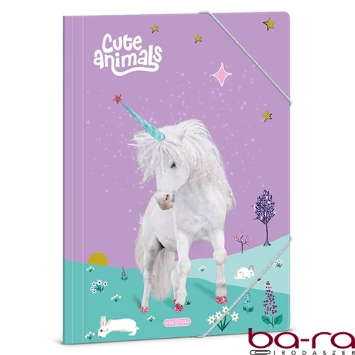 Gumis mappa ARS UNA A/4 Cute Animals-Unicorn