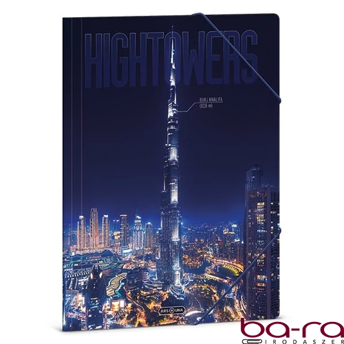 Gumis mappa ARS UNA A/4 Hightower-Burjkhalifa