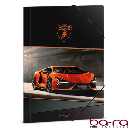 Gumis mappa ARS UNA A/4 Lamborghini narancssárga