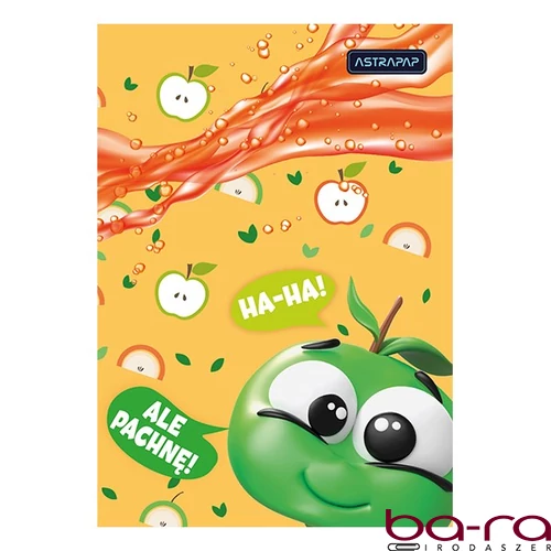 Gumis mappa ASTRA karton pasztelline illatos A/4 frutos