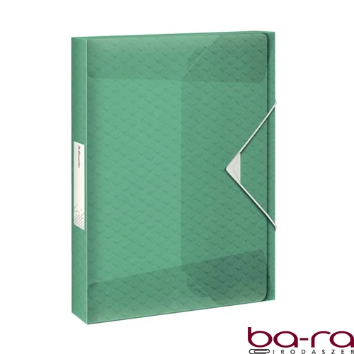 Gumis mappa ESSELTE Colour Breeze Jumbo Plus A/4 40mm PP zöld