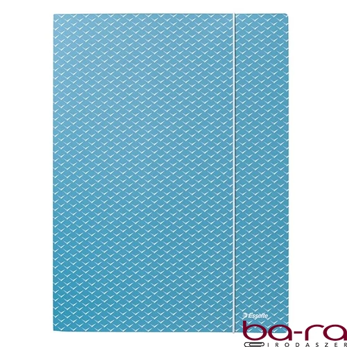 Gumis mappa ESSELTE Colour Breeze A/4 karton kék
