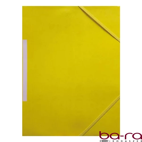 Gumis mappa OFFICE ART A/4 prespán sárga 345 g