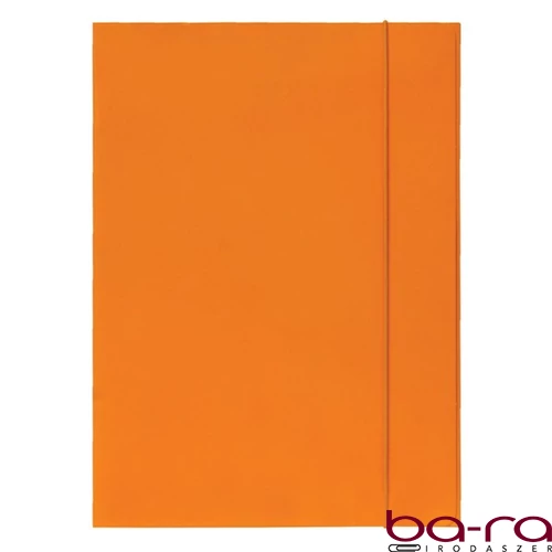Gumis mappa OPTIMA A/4 fluo narancs 600 g