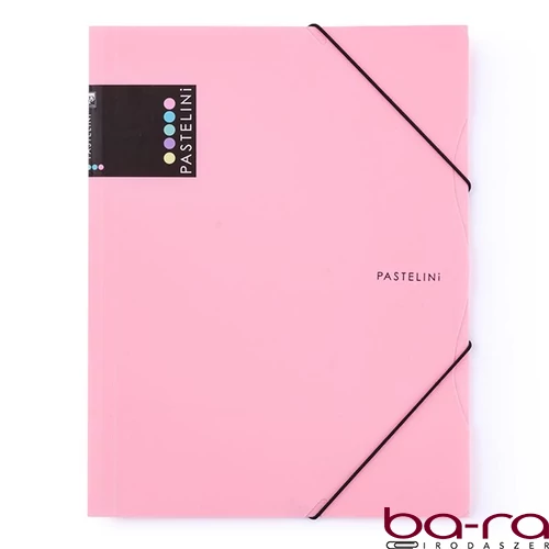 Gumis mappa PASTELINI PP A/4 pink