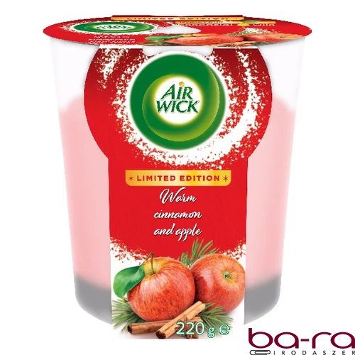 Gyertya AIR WICK meleg fahéj és alma 220 g