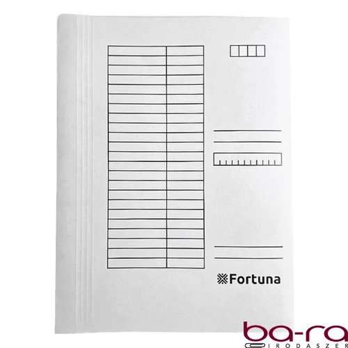 Gyorsfűző FORTUNA papír fehér