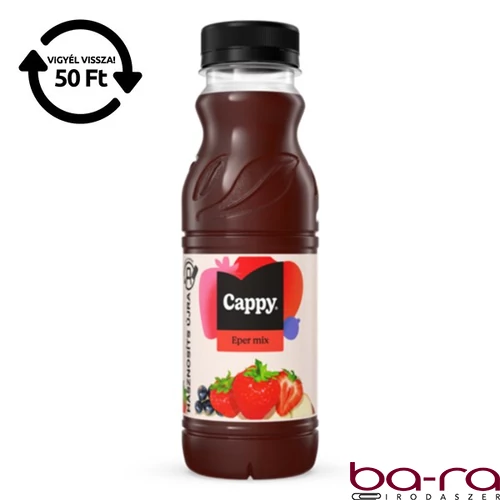 Gyümölcslé CAPPY Eper mix 35%-os 0,33L DRS